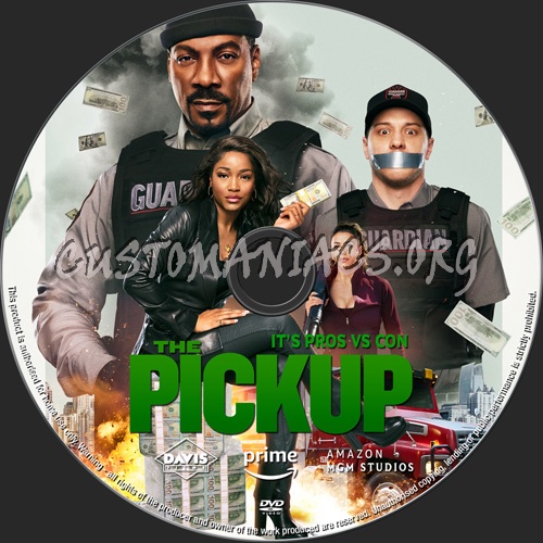 The Pickup dvd label