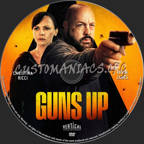 Guns Up dvd label