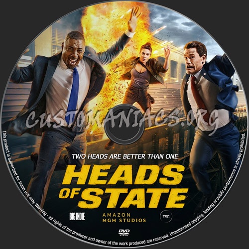 Heads Of State dvd label