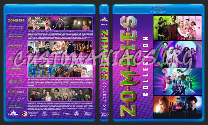 Z-O-M-B-I-E-S Collection blu-ray cover