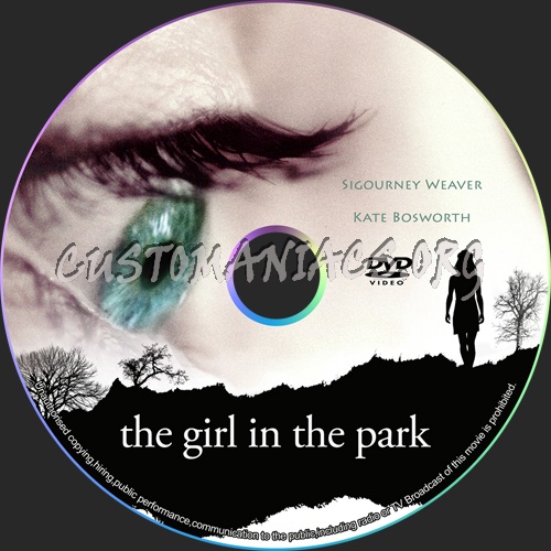 The Girl in the Park dvd label