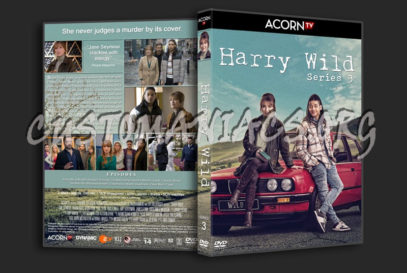 Harry Wild - Season 3 dvd cover