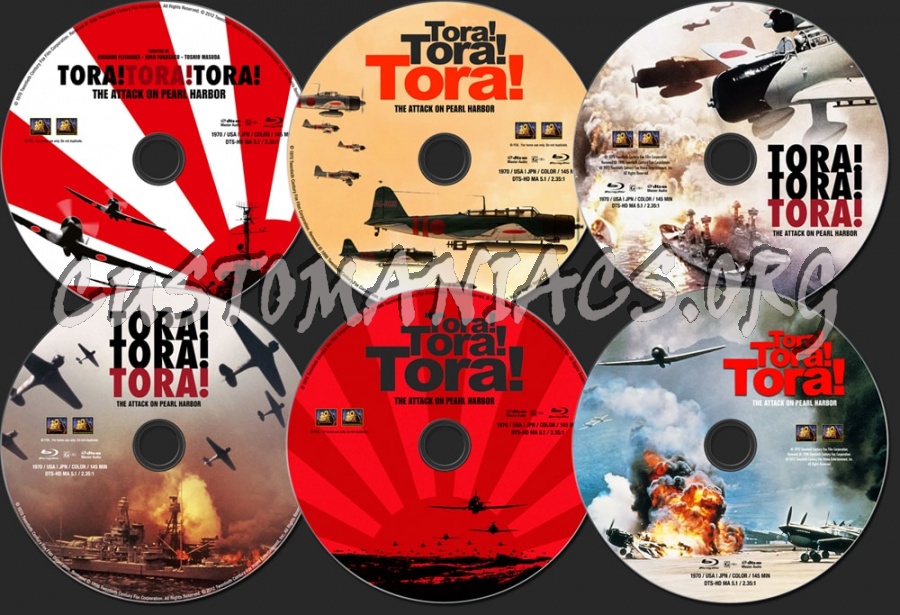 Tora! Tora! Tora! (1970) blu-ray label