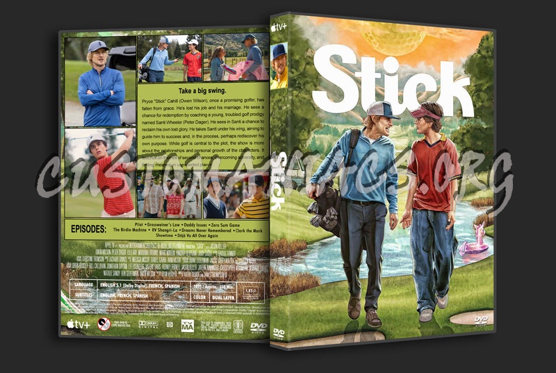 Stick (2025) dvd cover