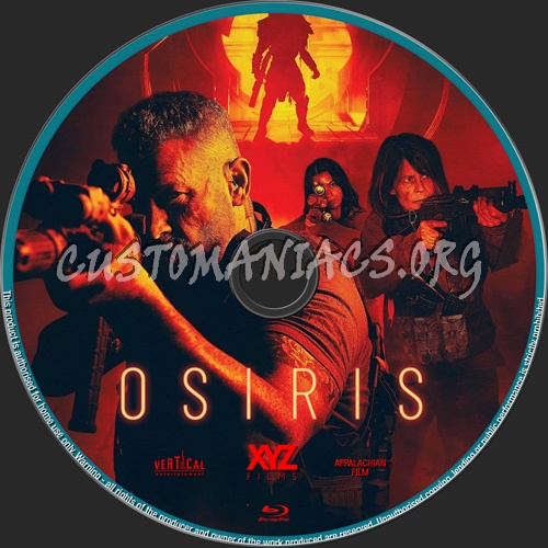 Osiris blu-ray label
