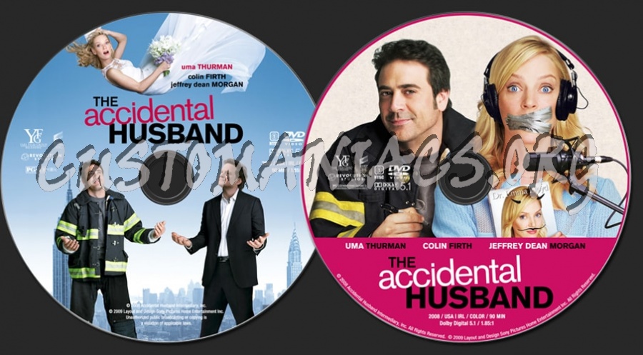 The Accidental Husband (2008) dvd label