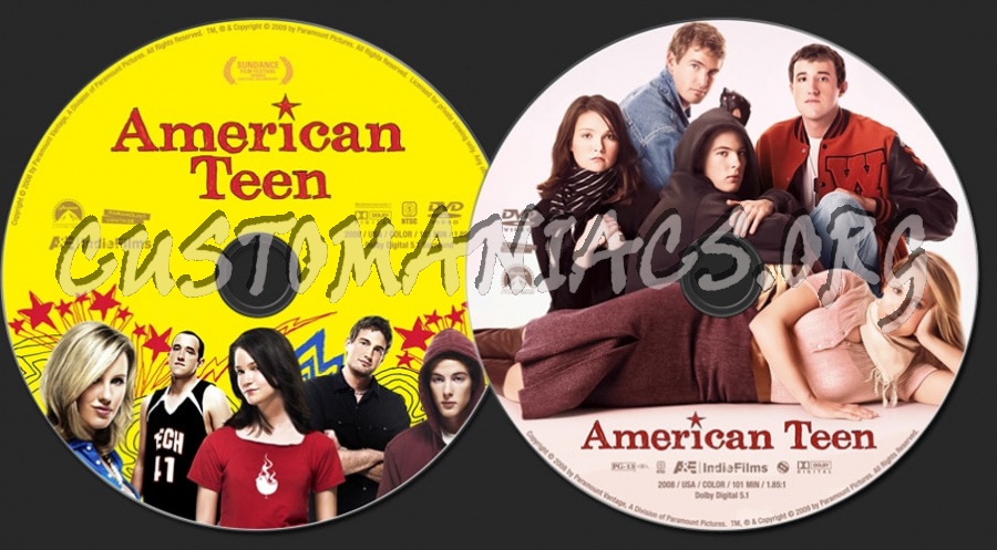 American Teen (2008) dvd label