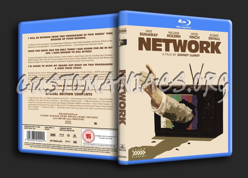 Network blu-ray cover