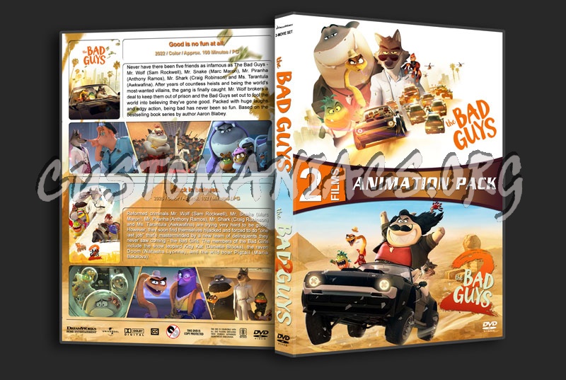 The Bad Guys Double Feature dvd cover