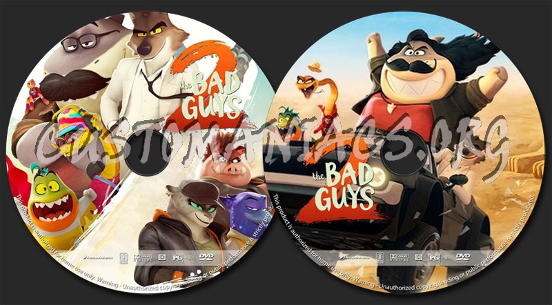 The Bad Guys 2 (2025) dvd label