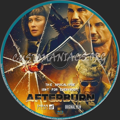 Afterburn blu-ray label