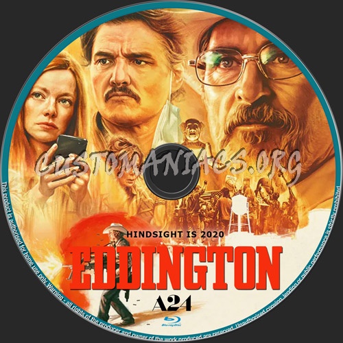 Eddington blu-ray label