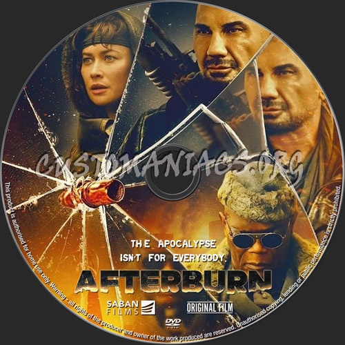 Afterburn dvd label