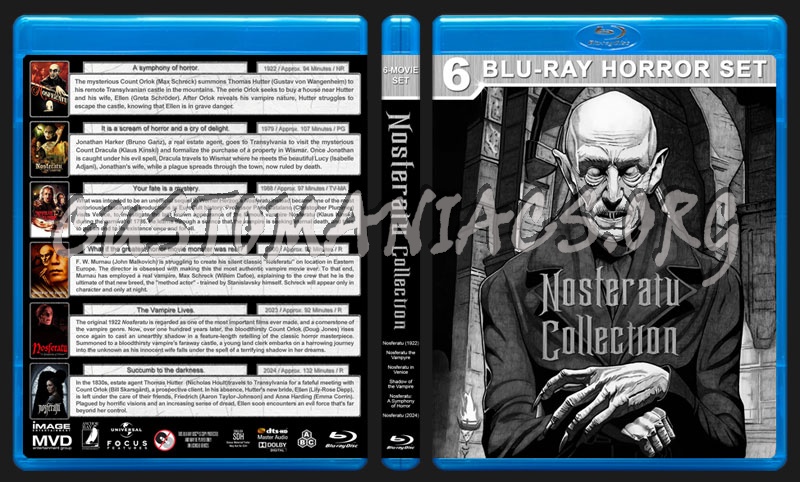 Nosferatu Collection blu-ray cover