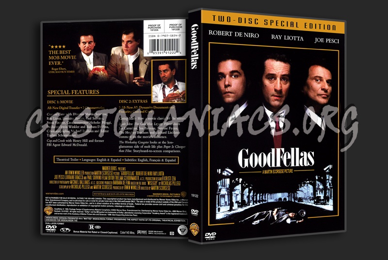 Goodfellas dvd cover