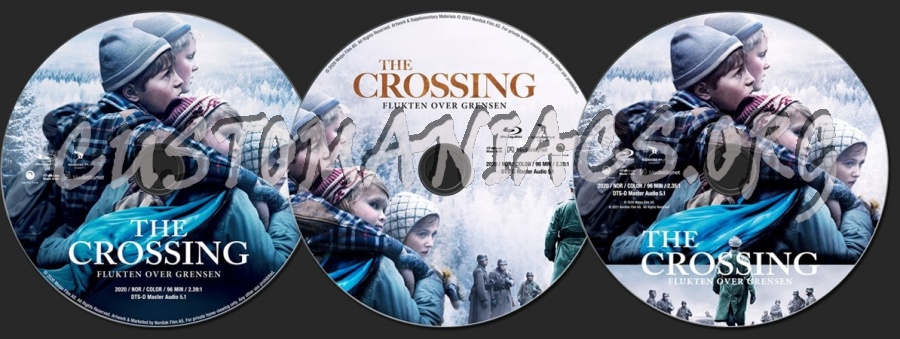 The Crossing (2020) blu-ray label