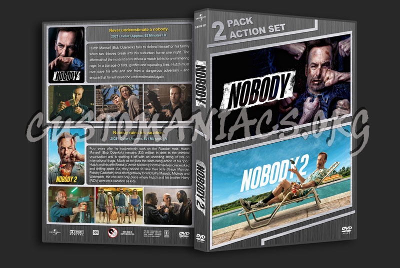 Nobody Double Feature dvd cover