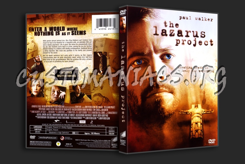 The Lazarus Project dvd cover