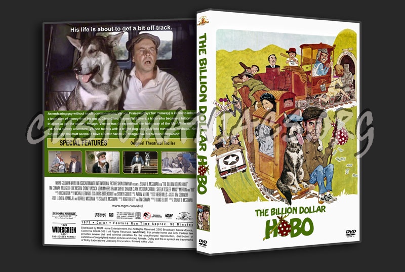 The Billion Dollar Hobo (1972) dvd cover