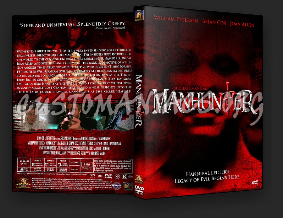 Manhunter dvd cover