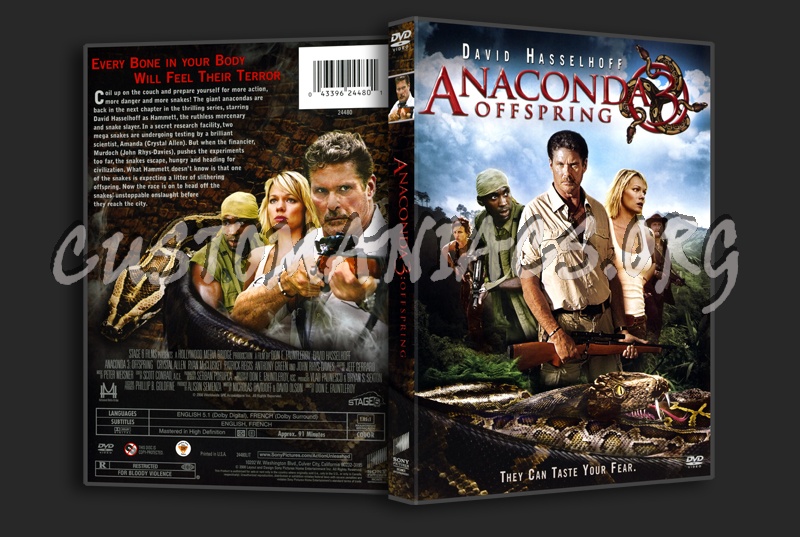 Anaconda 3: The Offspring dvd cover