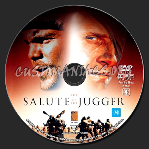 The Salute Of The Jugger dvd label