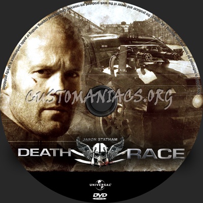 Death Race dvd label