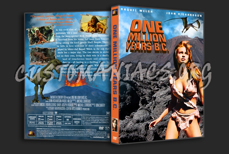 One Million Years BC dvd cover