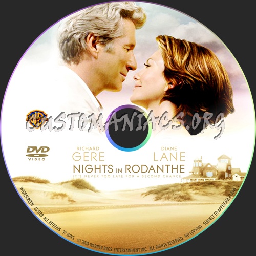 Nights in Rodanthe dvd label