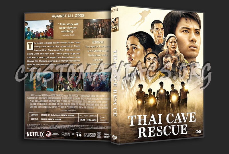 Thai Cave Rescue (2022 Mini-Series) dvd cover