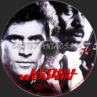 Lethal Weapon dvd label