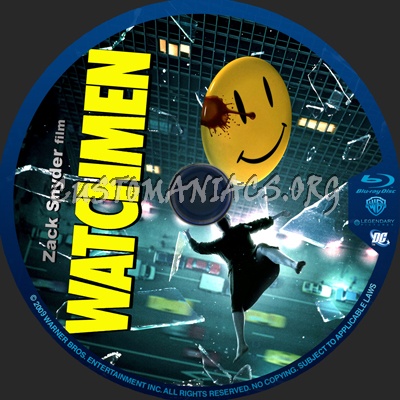 Watchmen blu-ray label