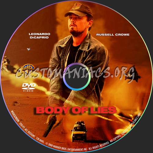 Body of Lies dvd label