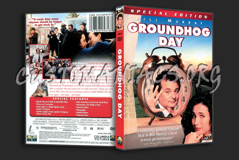 Groundhog Day dvd cover