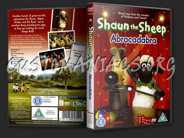 (Hello) Shaun the Sheep - Abracadabra dvd cover