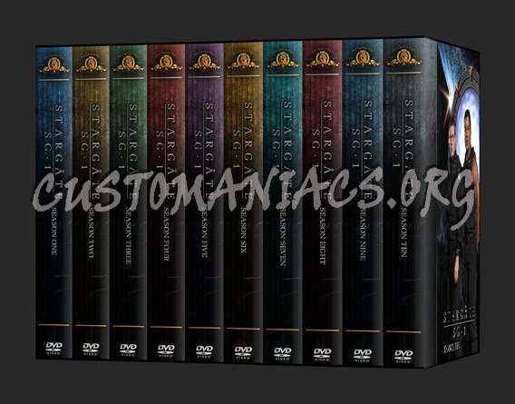 Stargate SG1 - TV Collection dvd cover