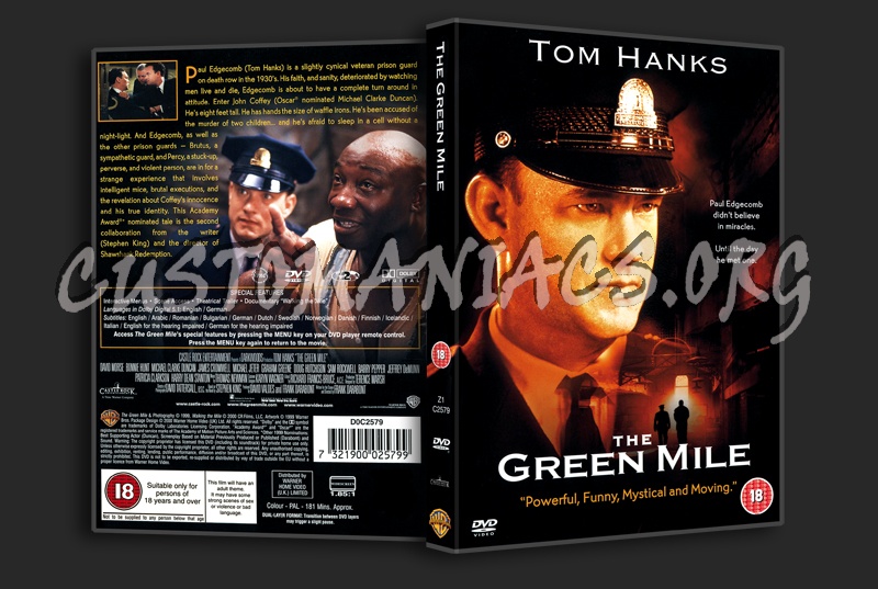 The Green Mile dvd cover