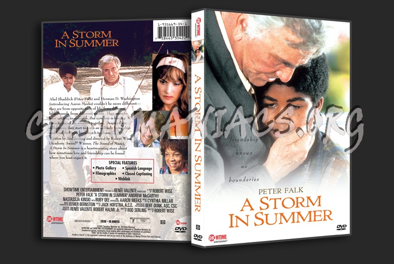 A Storm in Summer dvd cover