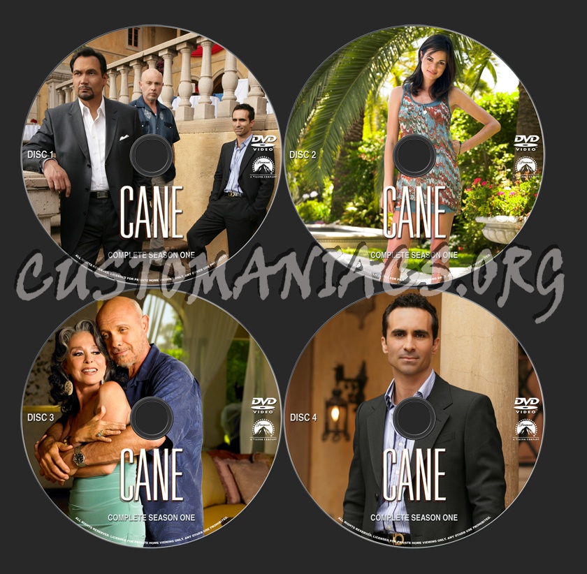 Cane Season 1 dvd label