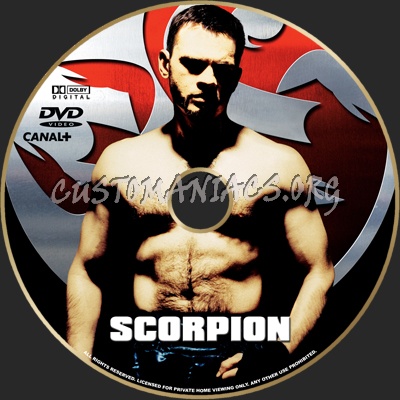 Scorpion dvd label