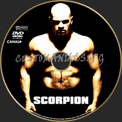 Scorpion dvd label