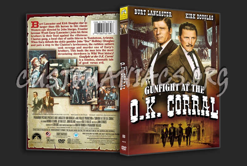 Gunfight at the OK Corral dvd cover