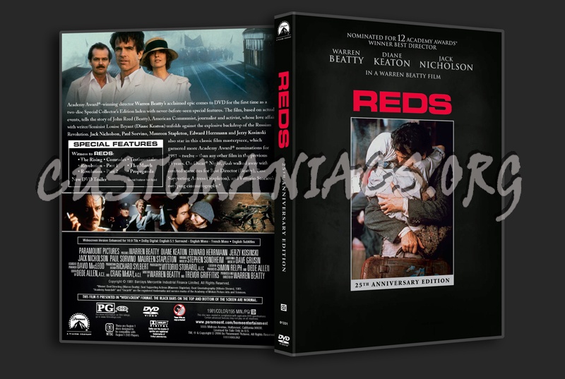 Reds dvd cover