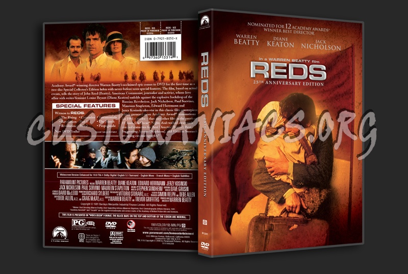 Reds dvd cover