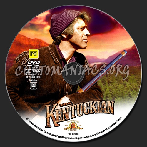 The Kentuckian dvd label