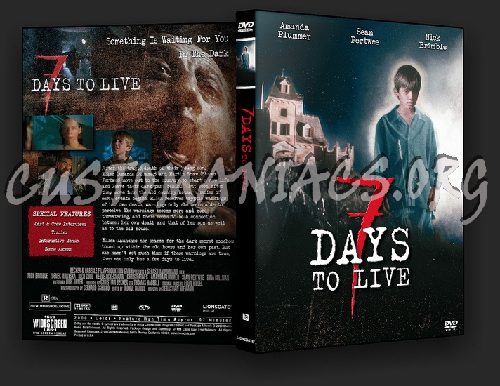 7 Days to Live dvd cover