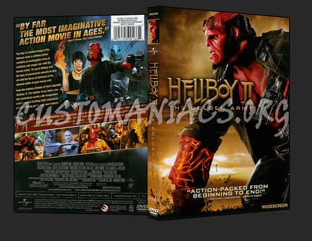 Hellboy 2 The Golden Army dvd cover