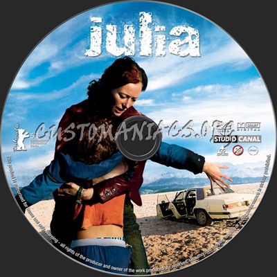 Julia dvd label