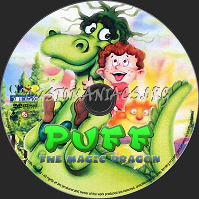 Puff the Magic Dragon dvd label