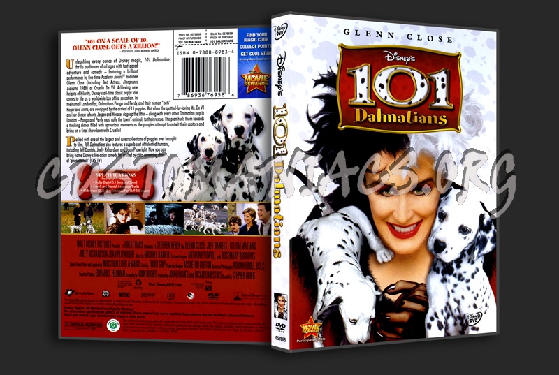 101 Dalmatians Dvd Cover Dvd Covers Labels By Customaniacs Id